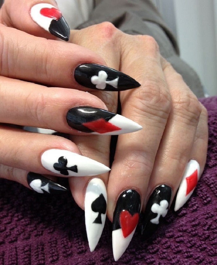 Hình ảnh nail bộ bài 1