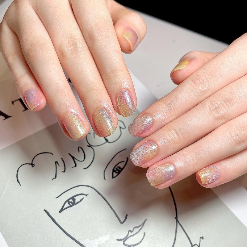 Hình ảnh nail cầu vồng 2