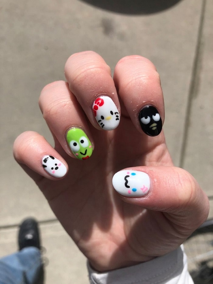 Hình ảnh nail hình con vật 1