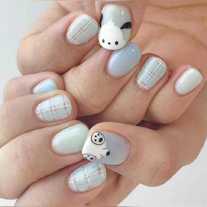 Hình ảnh nail hình con vật 3