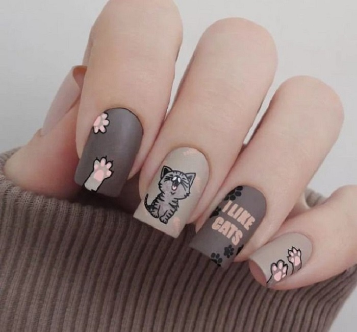 Hình ảnh nail hình con vật 5