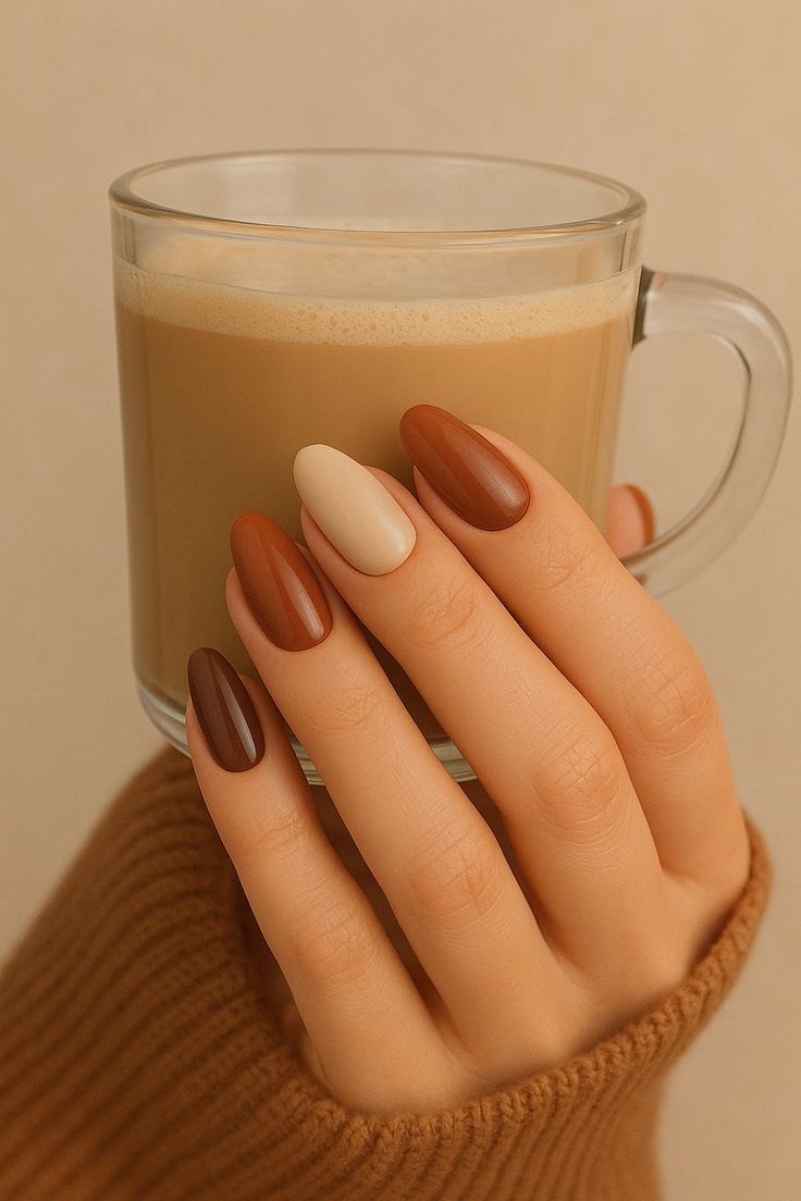 Mẫu nail sơn trơn đẹp