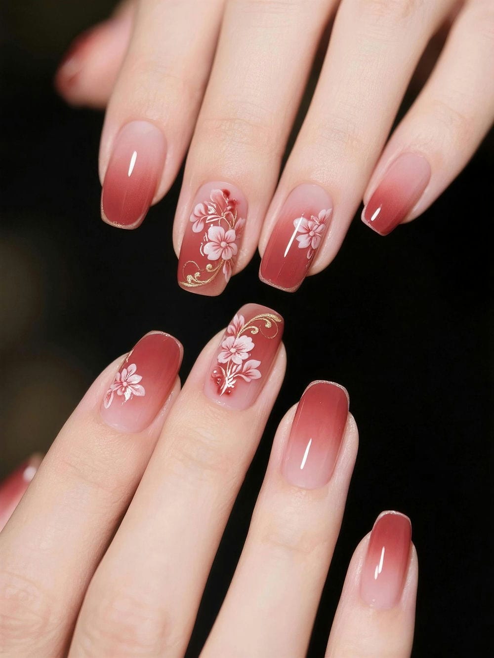 Nail ẩn xà cừ lấp lánh