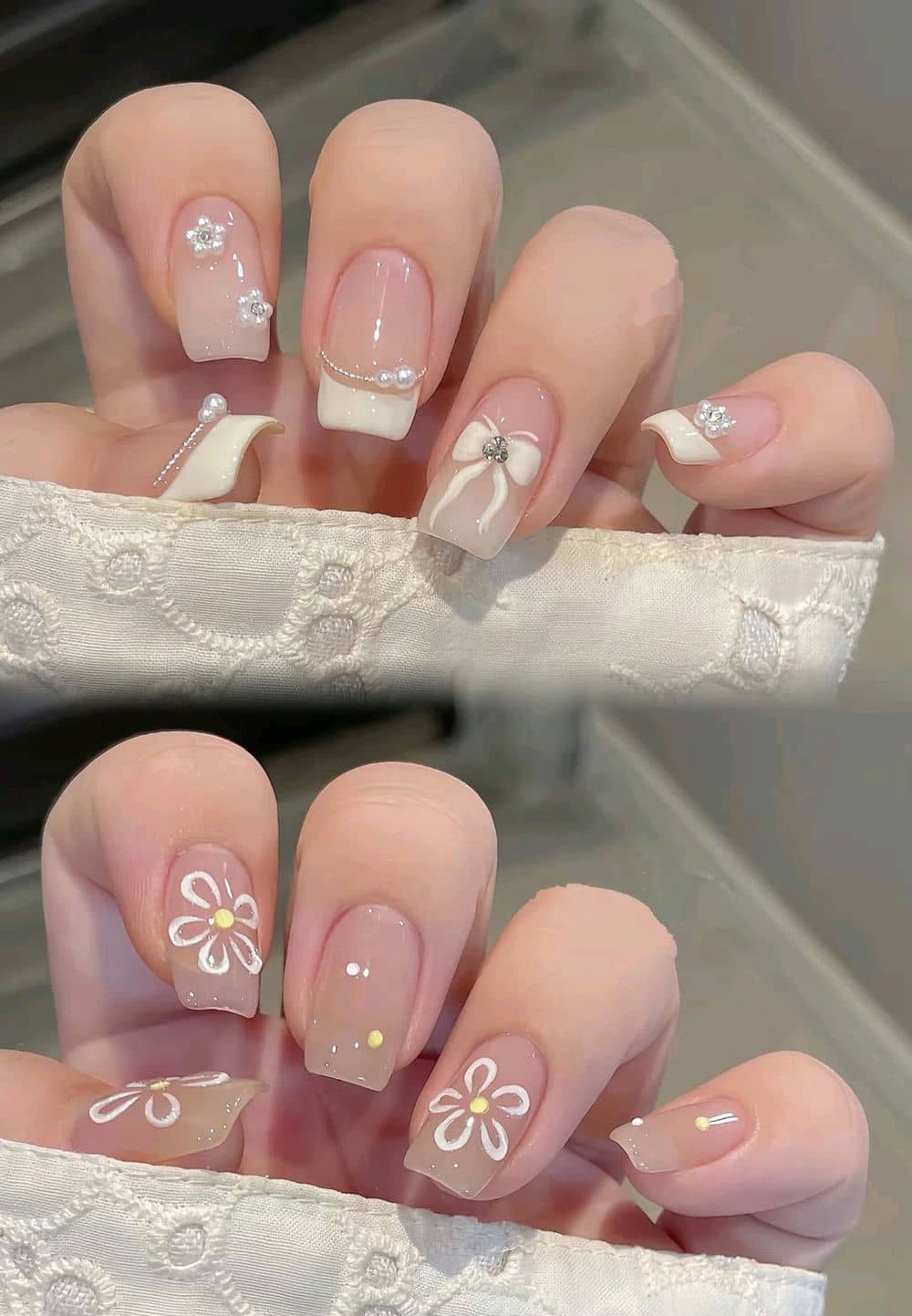 Nail ẩn xà cừ sang trọng