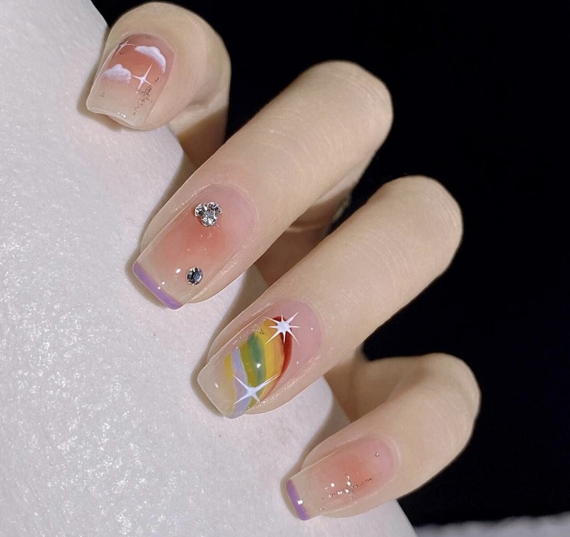Nail cau vong 4