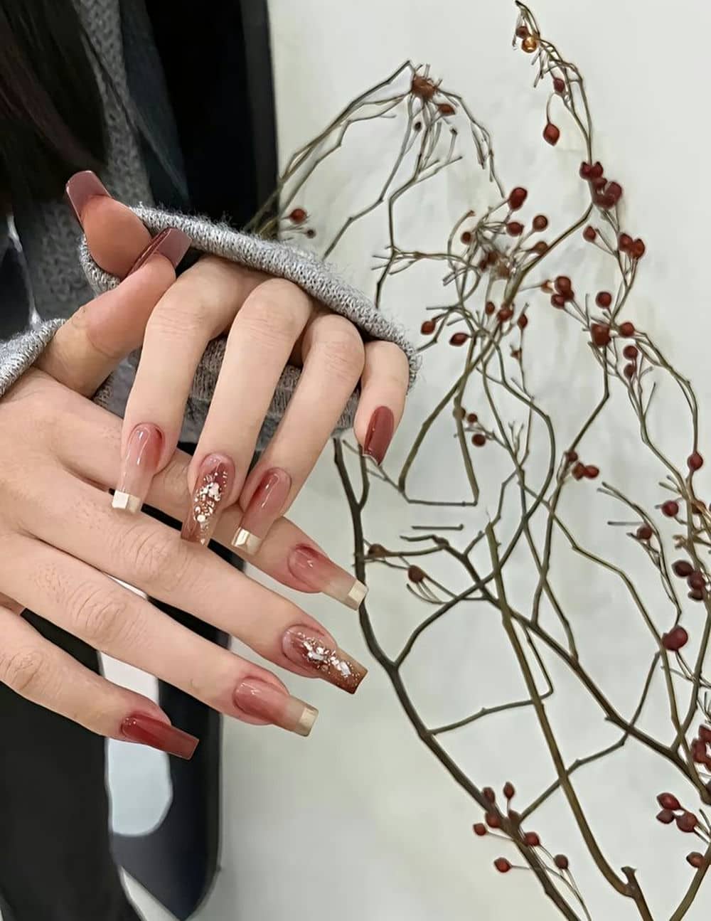 Nail cổ trang thanh lịch