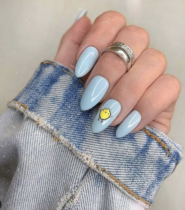 Nail con vịt ngộ nghĩnh đáng.