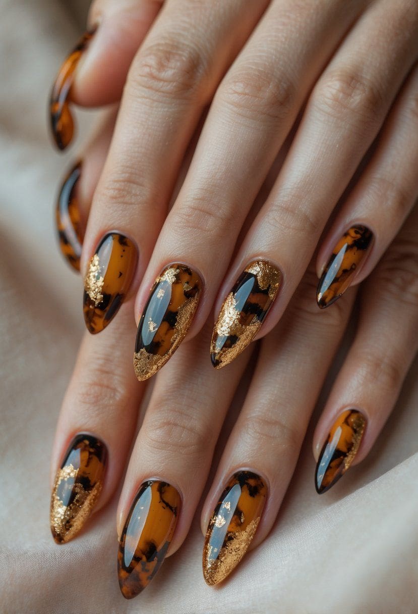 Nail da báo sắc nét.