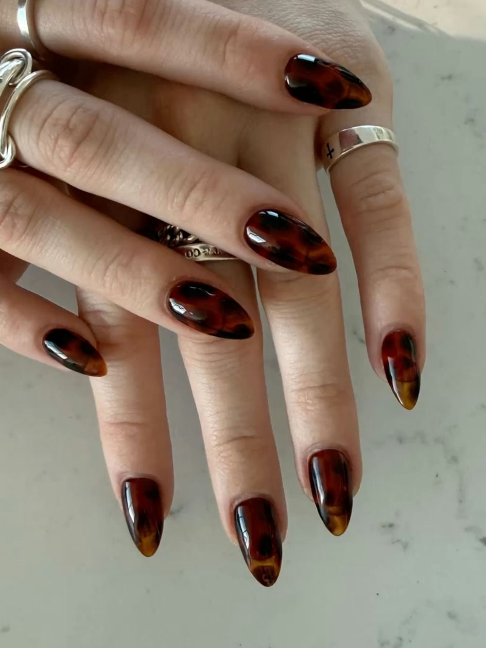 Nail da báo sang trọng.