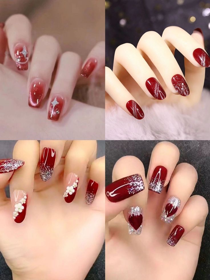 Nail đỏ đẹp cuốn hút