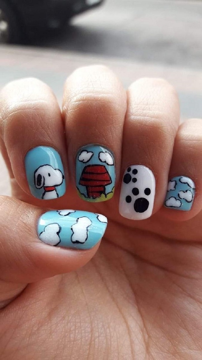 Nail hình con vật 2