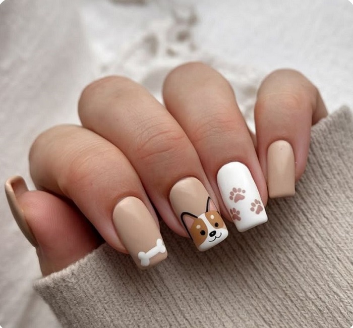 Nail hình con vật 4
