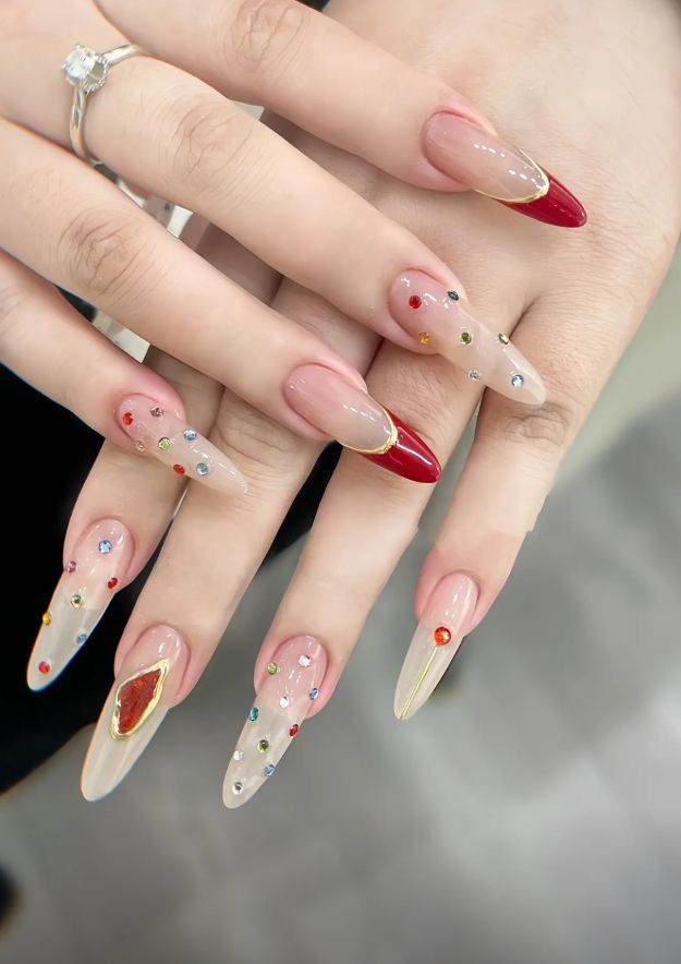 Nail móng nhọn tròn đẹp
