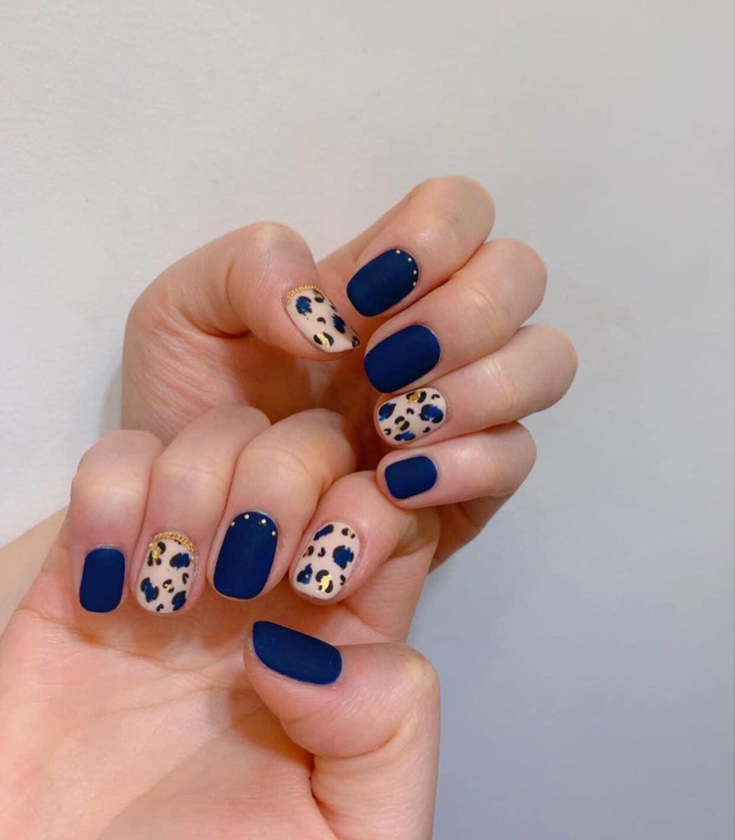 Nail nhám họa tiết đẹp