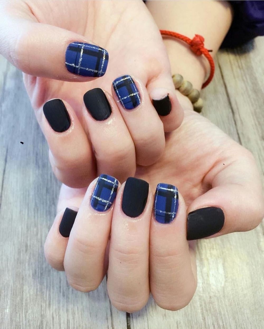 Nail nhám kiểu đơn giản