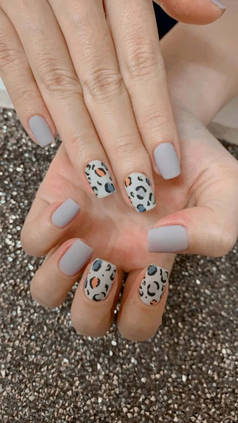 Nail nhám nghệ thuật xinh