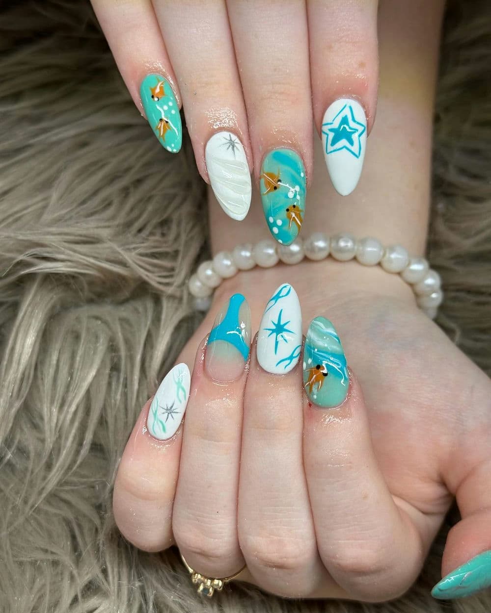 Nail nhiều màu sáng tạo