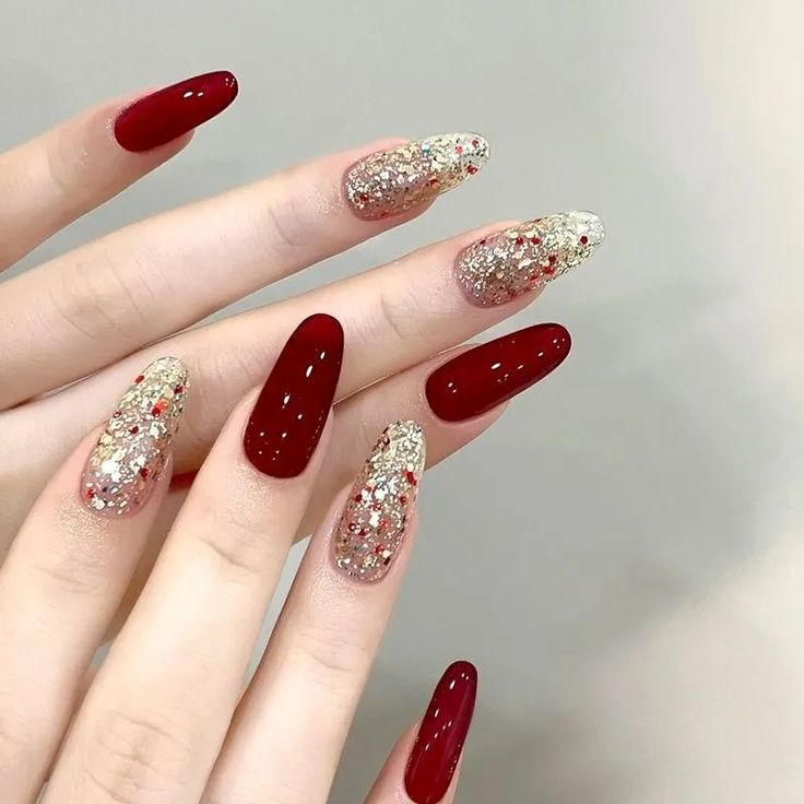 Nail nhũ hồng ngọt ngào
