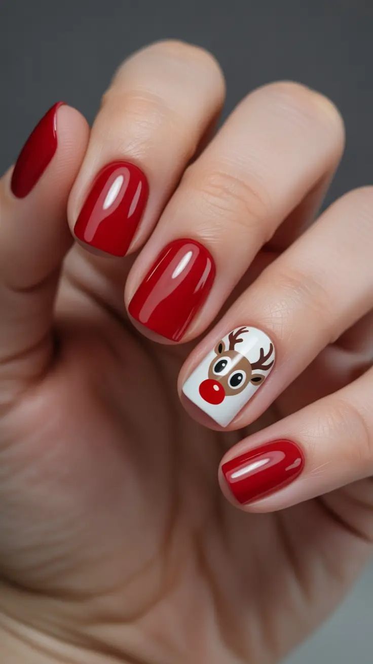 Nail noel đầy sắc vui