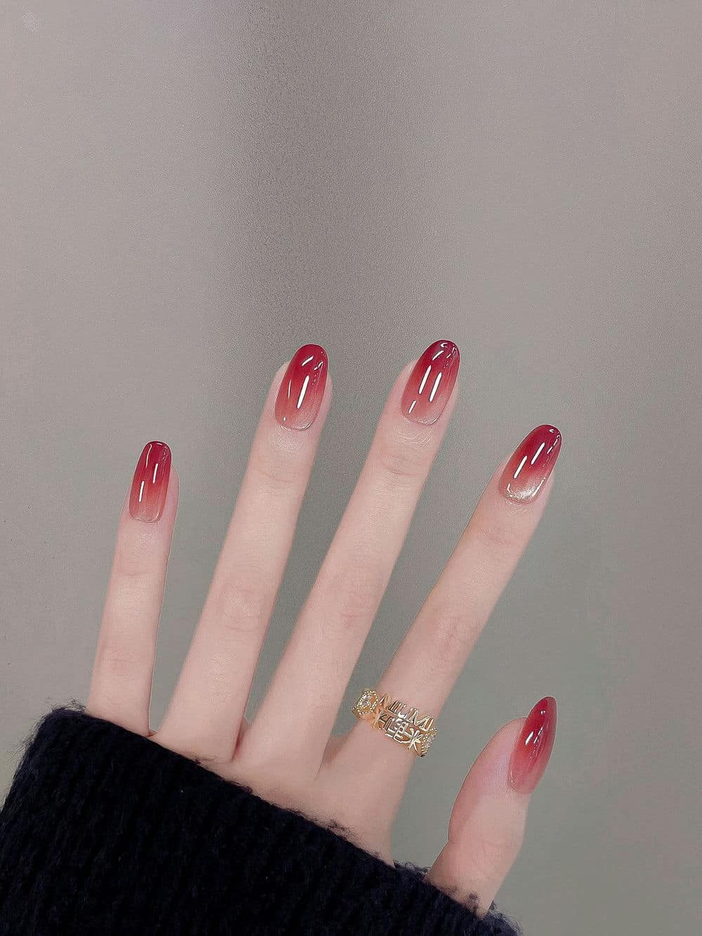 Nail ombre đẹp nhẹ nhàng