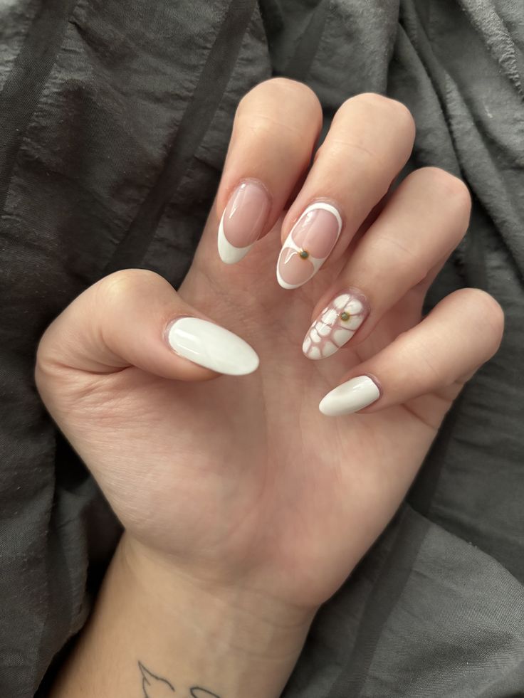 Nail pastel nhẹ nhàng tinh khôi