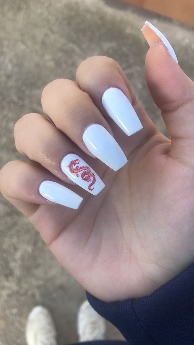 Nail rồng sang trọng cuốn