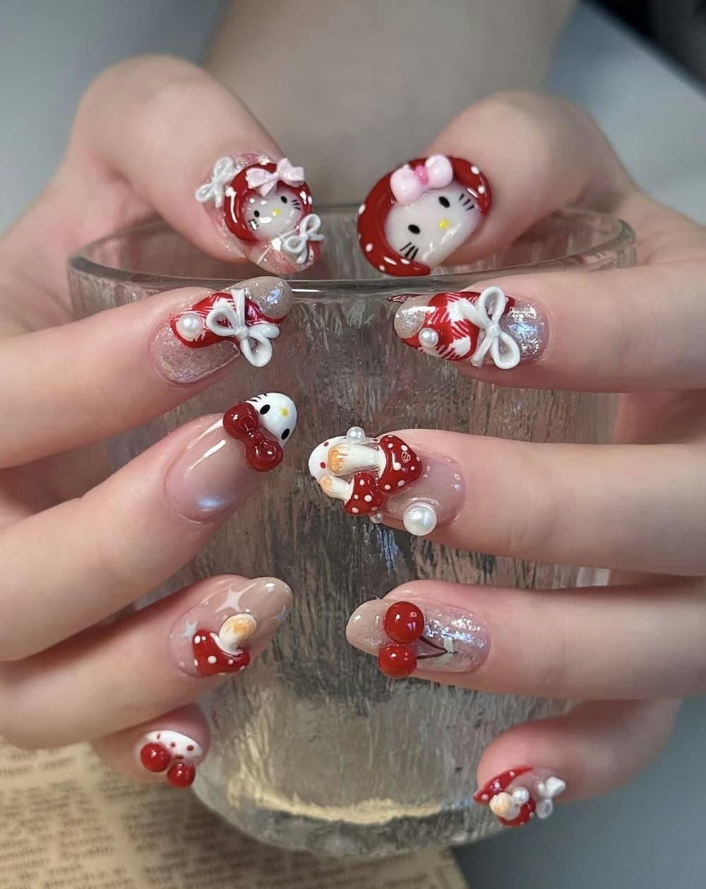 Nail sang chảnh phong cách.