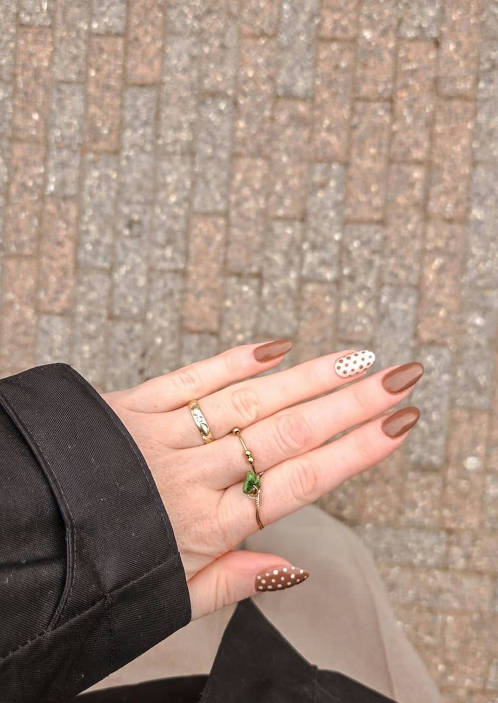 Nail trứng cút cuốn hút