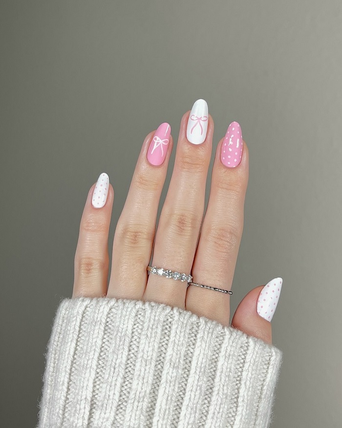 Nail vẽ cute 3