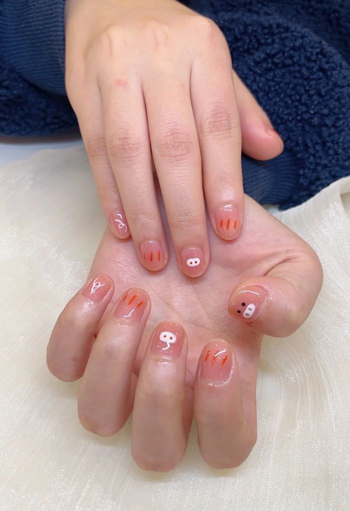 anh-nail-hinh-con-heo-cute