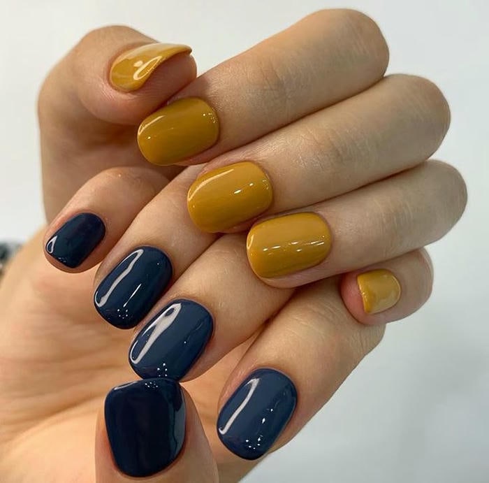 ảnh nail sơn trơn siêu chất