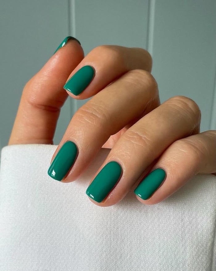 ảnh nail sơn trơn siêu ngầu