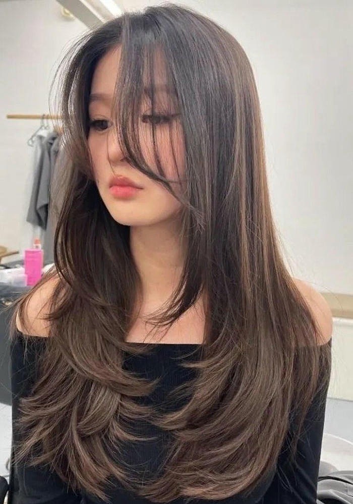 ảnh tóc butterfly đẹp