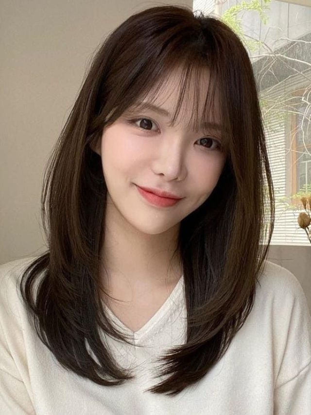 tóc mái pháp ngắn cute