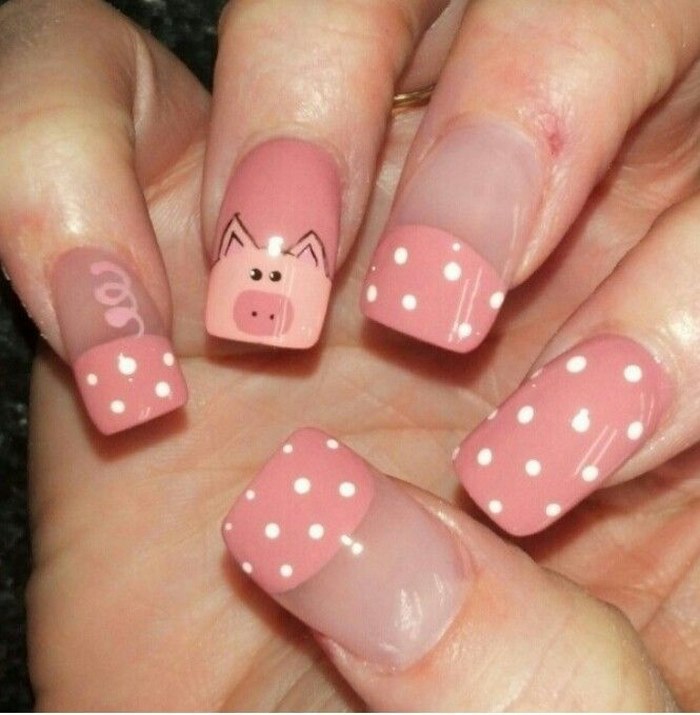 kieu-mong-tay-hinh-con-heo-don-gian