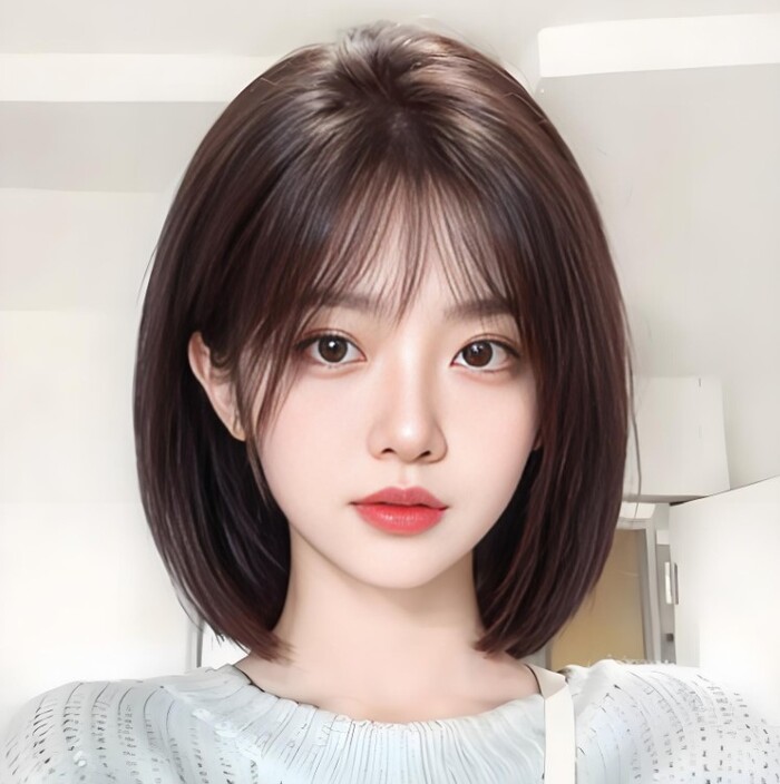 kiểu tóc bob Nhật
