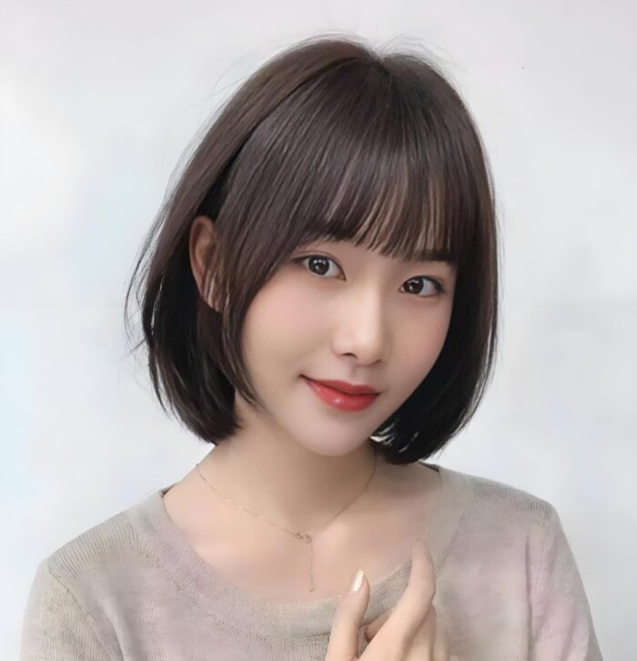 kiểu tóc bob nhật hàn