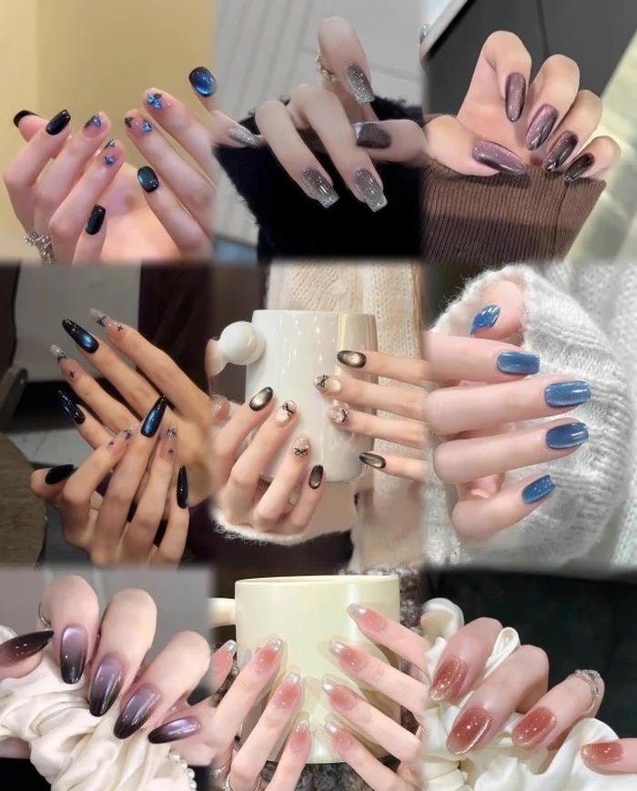 mẫu móng mắt mèo