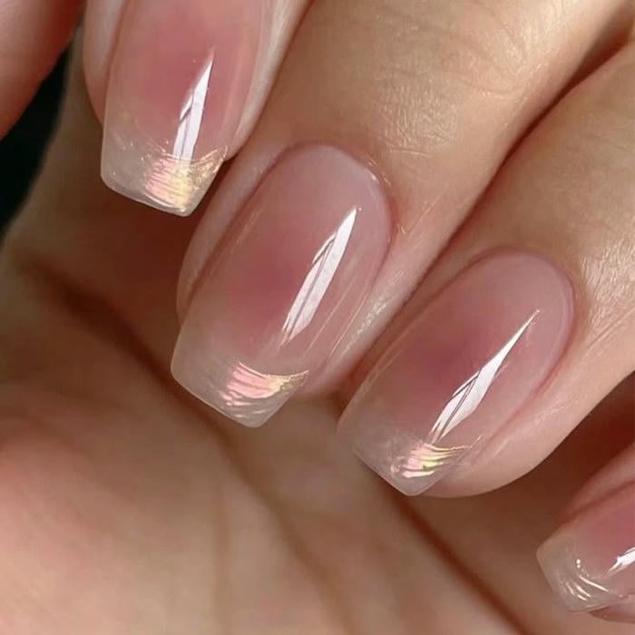 mẫu nail dài vuông
