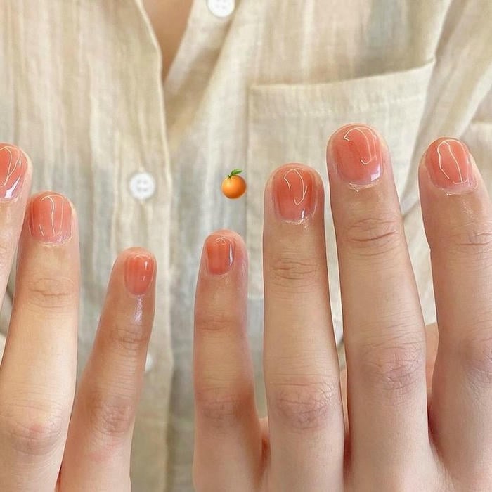 mẫu nail móng ngắn