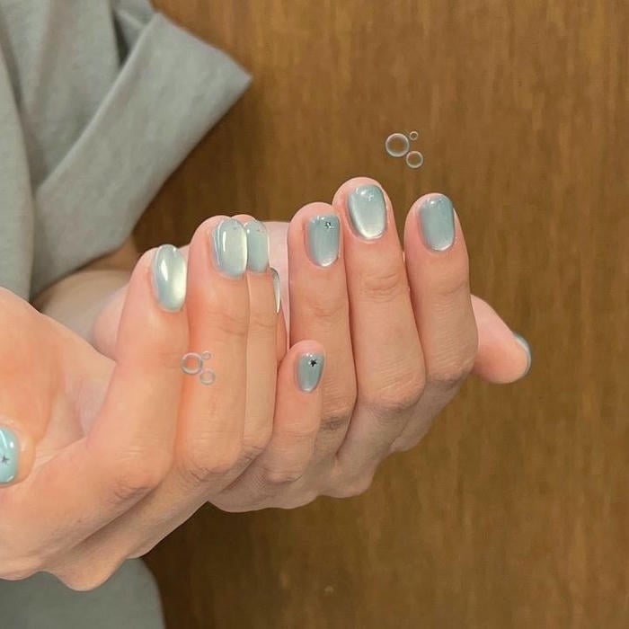 mẫu nail ngắn đẹp