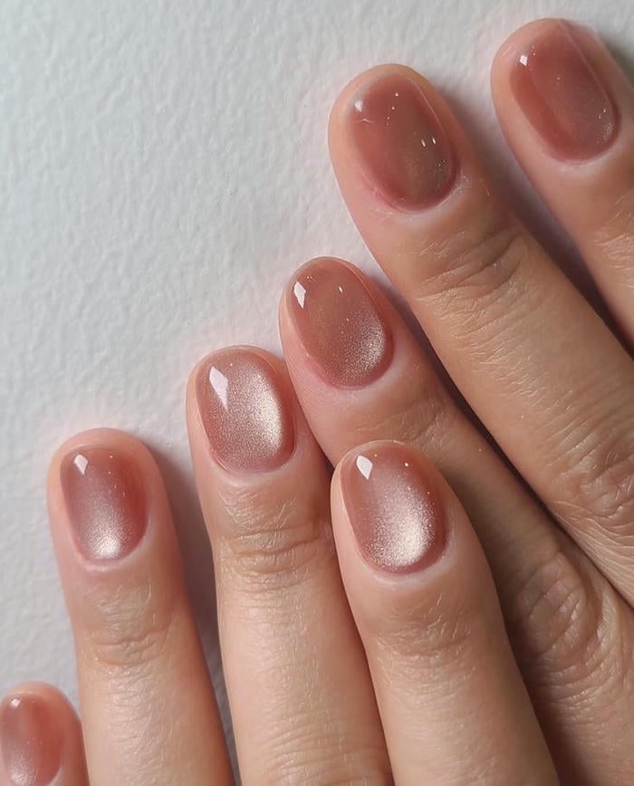 mẫu nail ngắn xinh