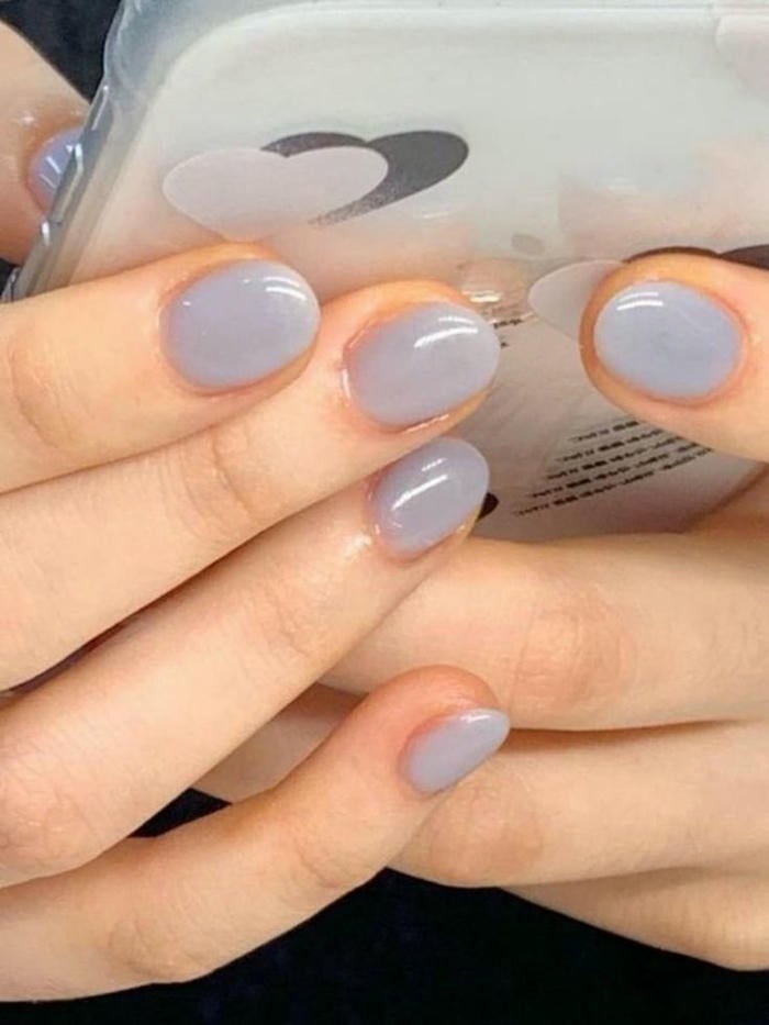 mẫu nail sơn thạch đẹp