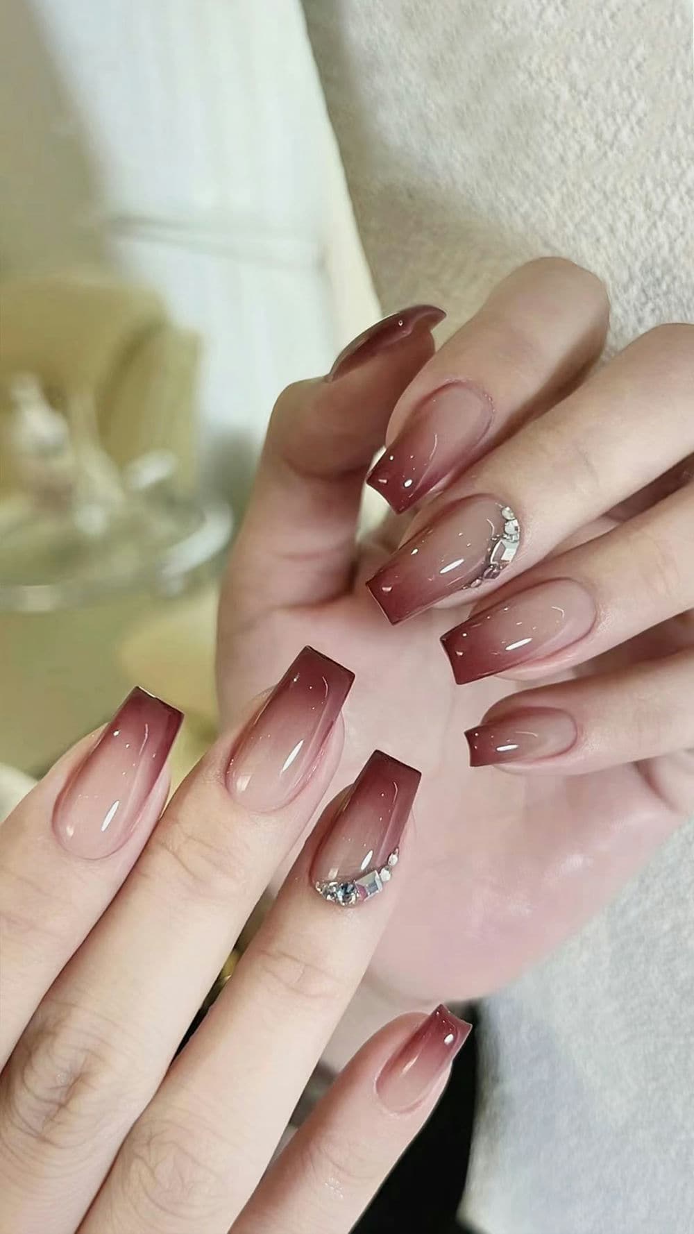 mẫu nail tết sang trọng
