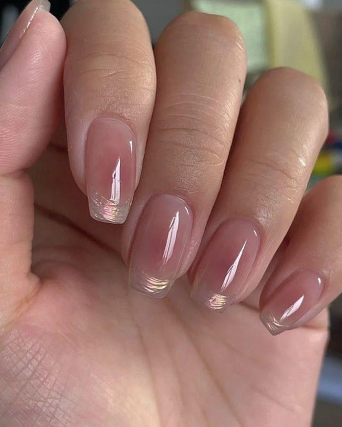 mẫu sơn thạch móng tay sáng bóng