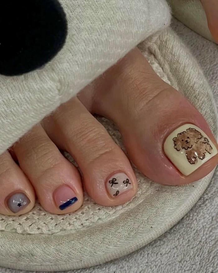 móng hoạt hình cute