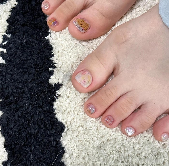 móng hoạt hình dễ thương