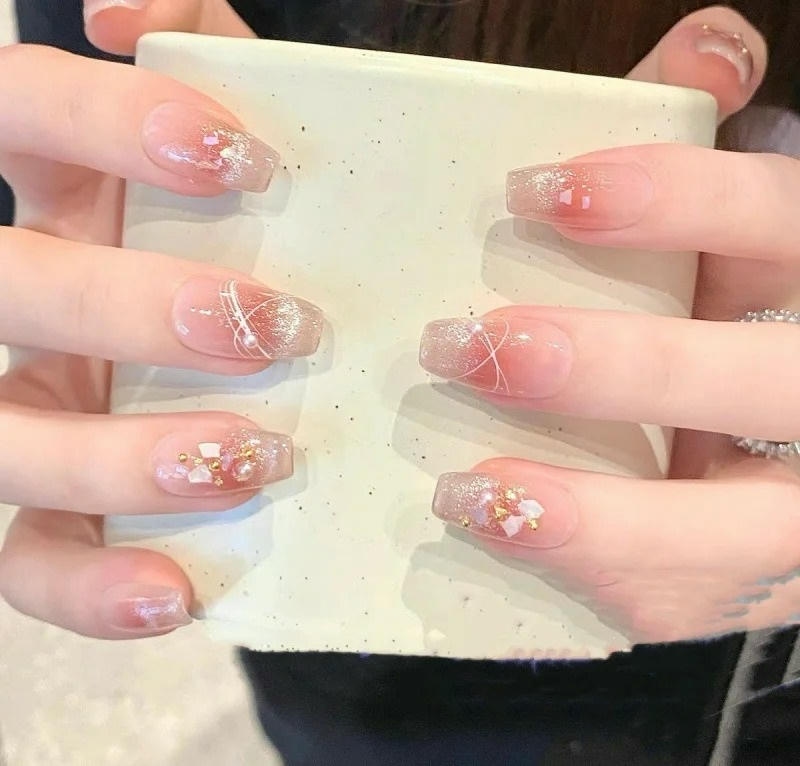 nail ẩn xà cừ siêu nhẹ nhàng