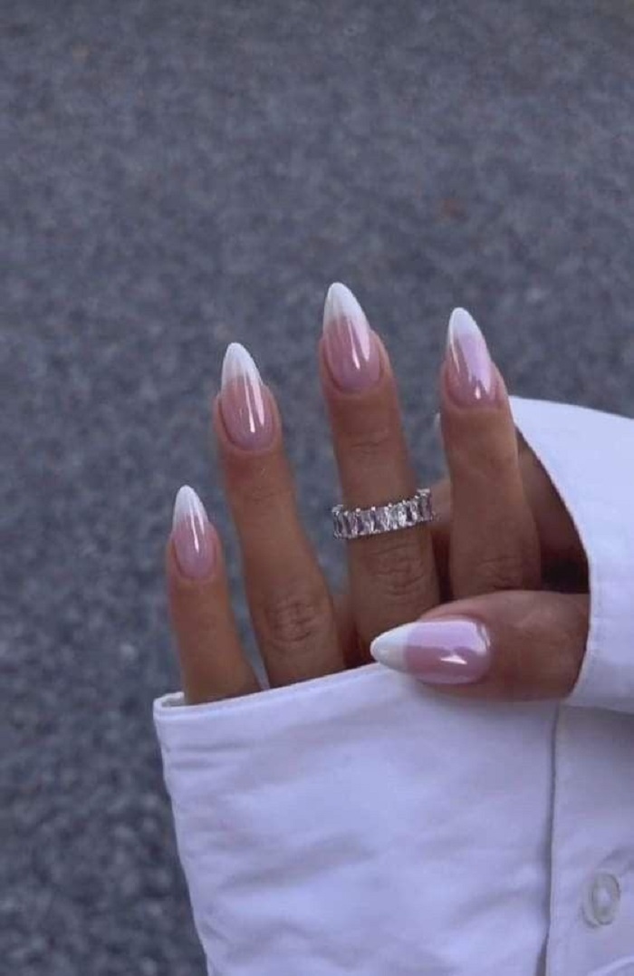 nail ánh ngọc trai cực xinh