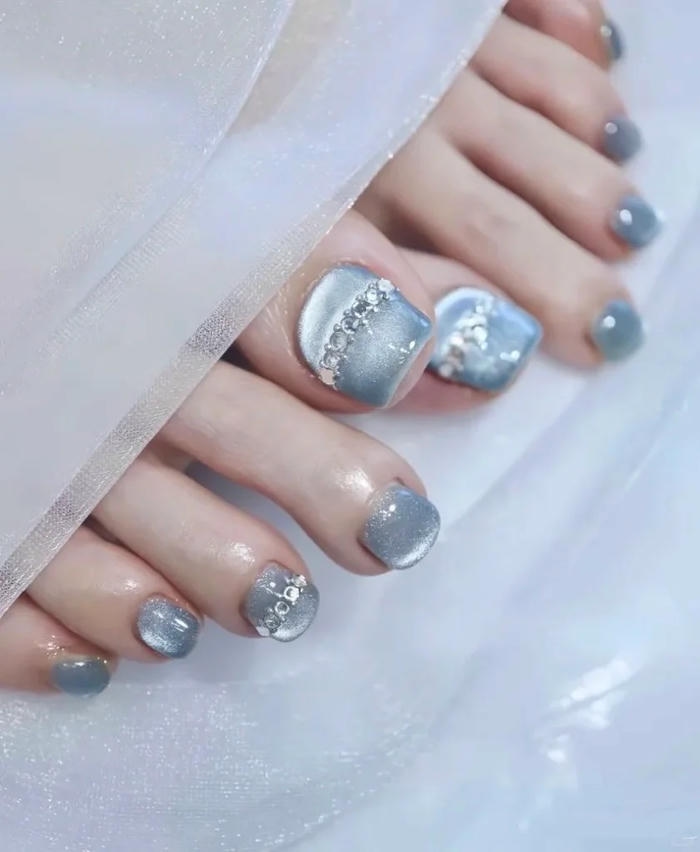 nail chân đi biển cực nữ tính